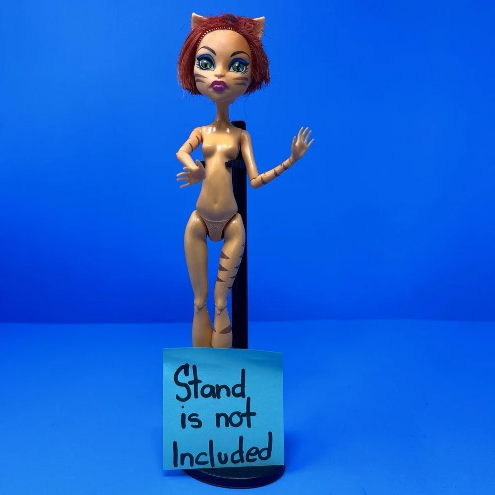 Monster High Toralei‎ Stripe Doll Freaky Field Trip Mattel Rare Toy Figure 2011
